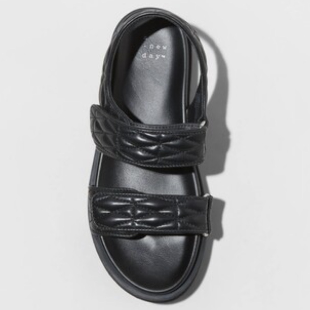 A New Day Women's Black Sandals